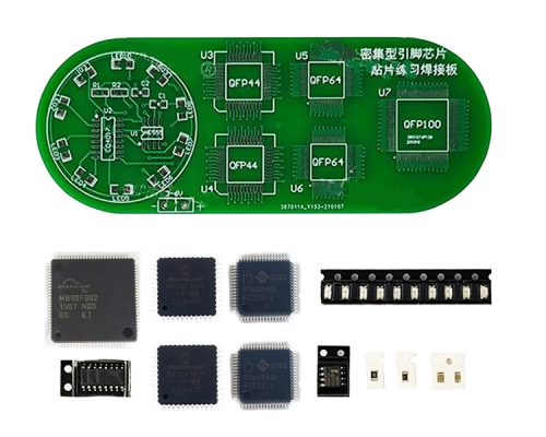 DIY Kits Intensive Pin SMD Soldering Practice Board Water Lamp Analog Circuit Electronic Kits SMT Skill Practice